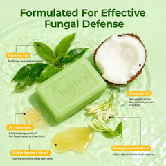Inlifay antifungal soap athlete essentials visual highlights comfortable skin in shared spaces