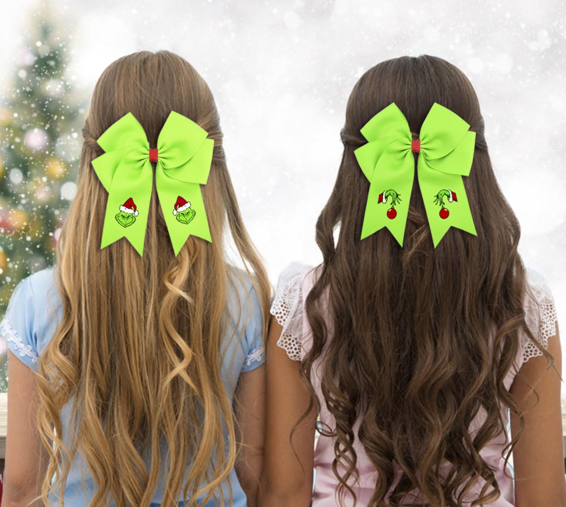 INLOLLY Geinch hair bow green packaging suggests gifting idea.
