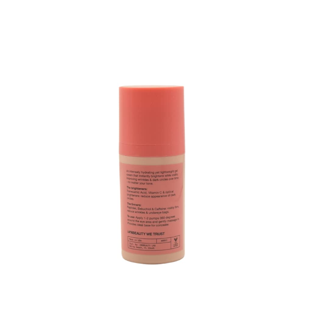 Innbeauty Project eye cream tube application demo suggests easy daily use