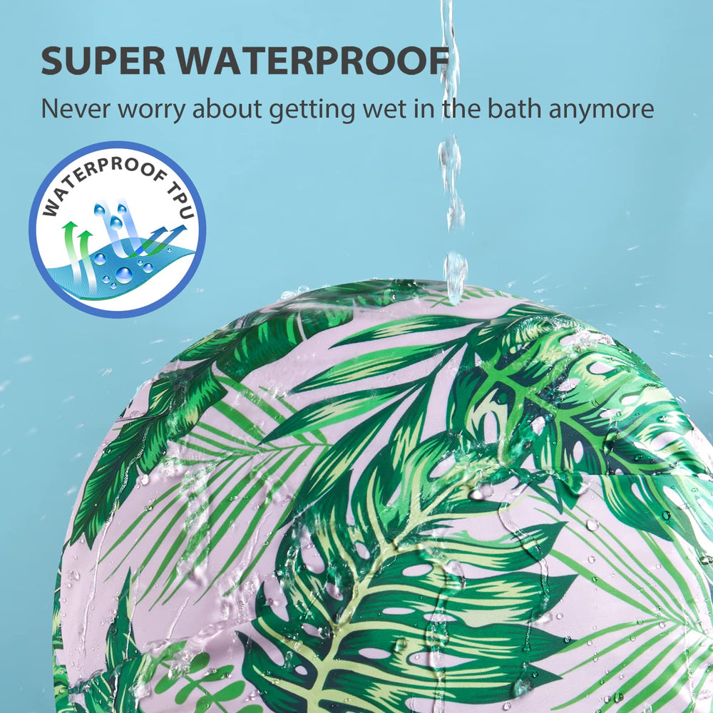 INNELO double-layer waterproof design protects hair from humidity while bathing.