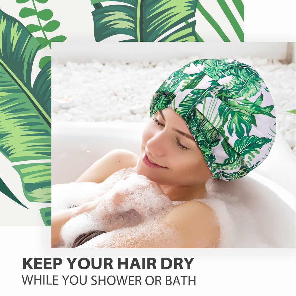 INNELO long hair-friendly cap accommodates curly or voluminous styles.