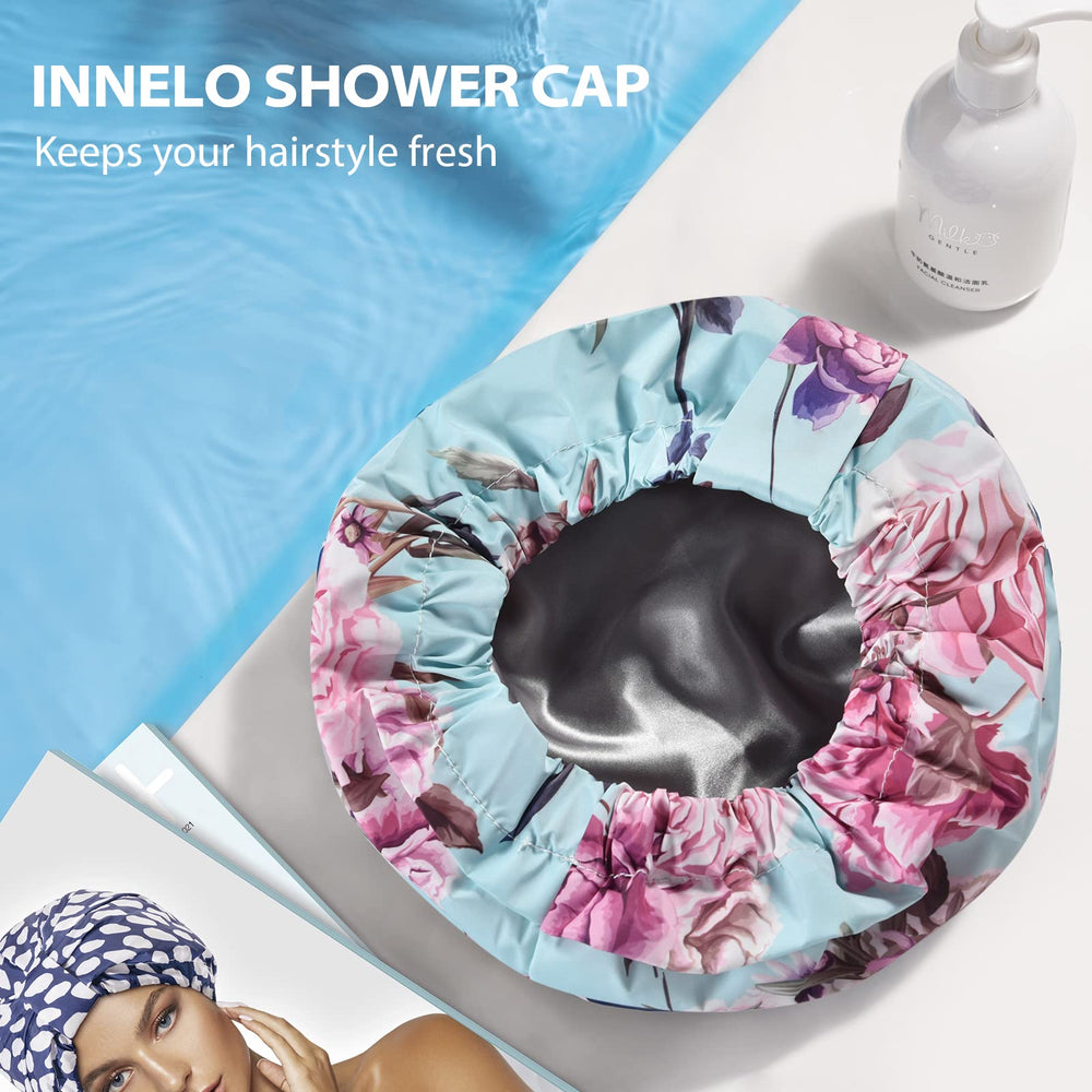 INNELO multi-use cap suitable for makeup, spa, and hair routines