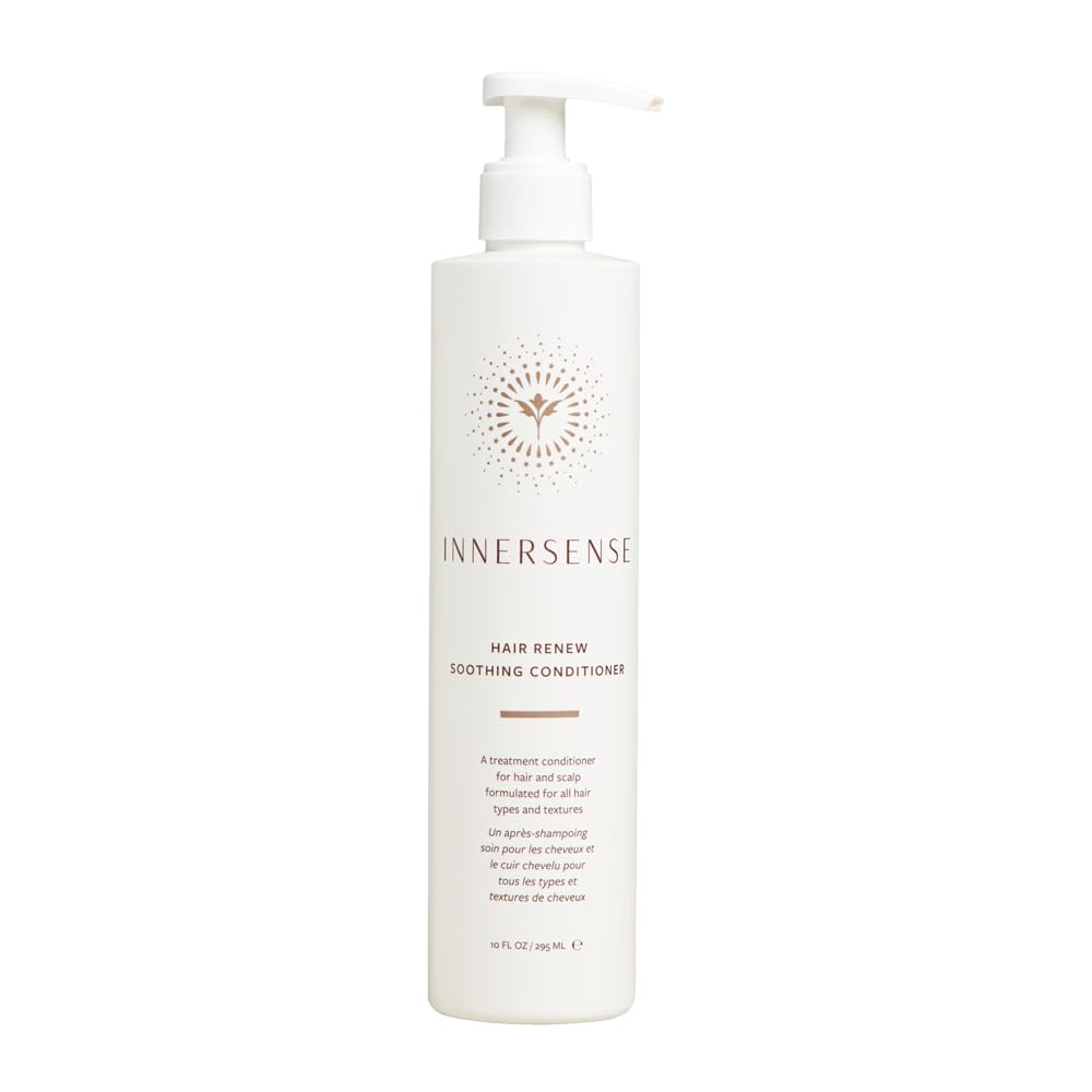 INNERSENSE Hair Renew Duo lifestyle shot suitable for all textures and types.