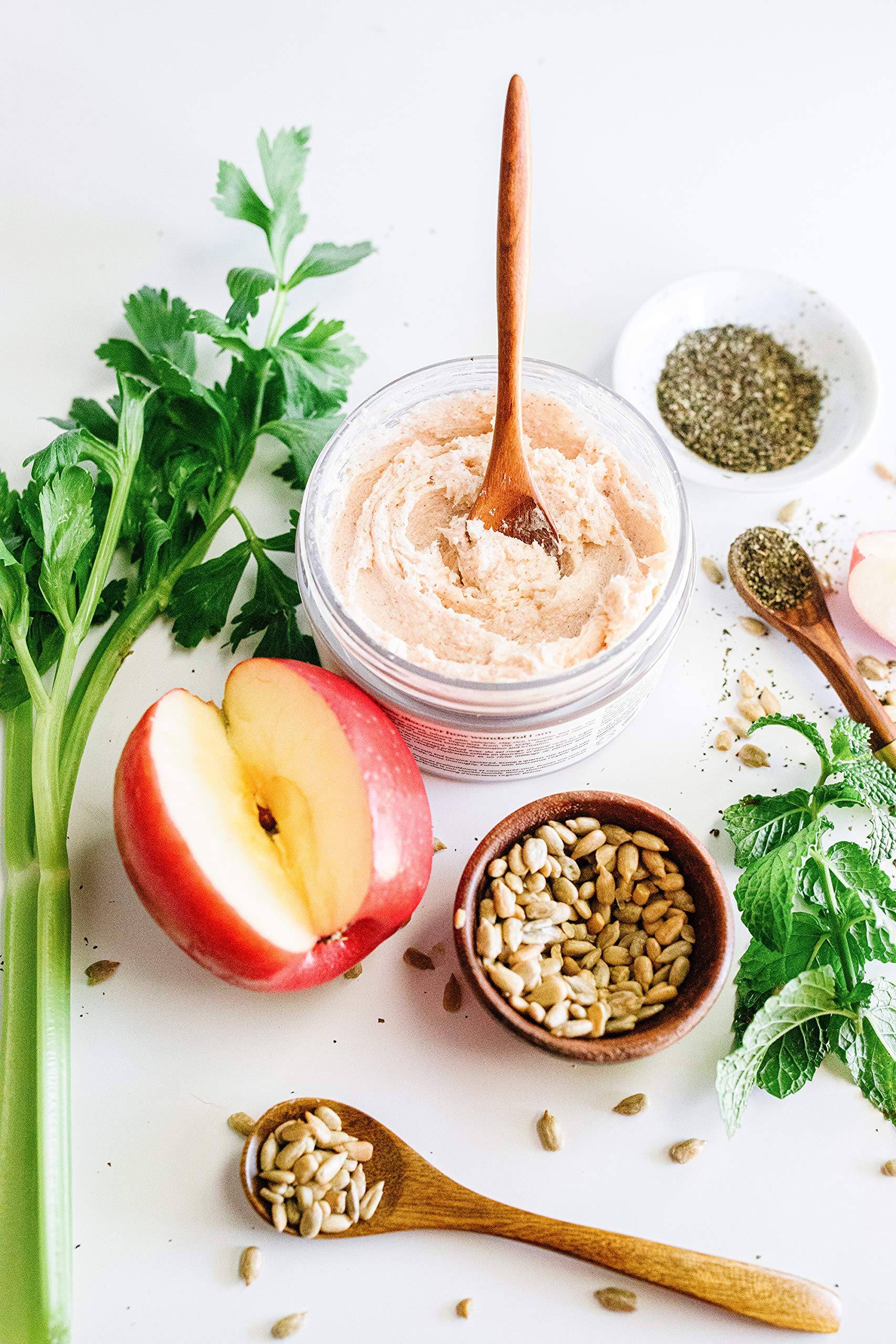 Innersense Apple fruit hydration on scalp close-up