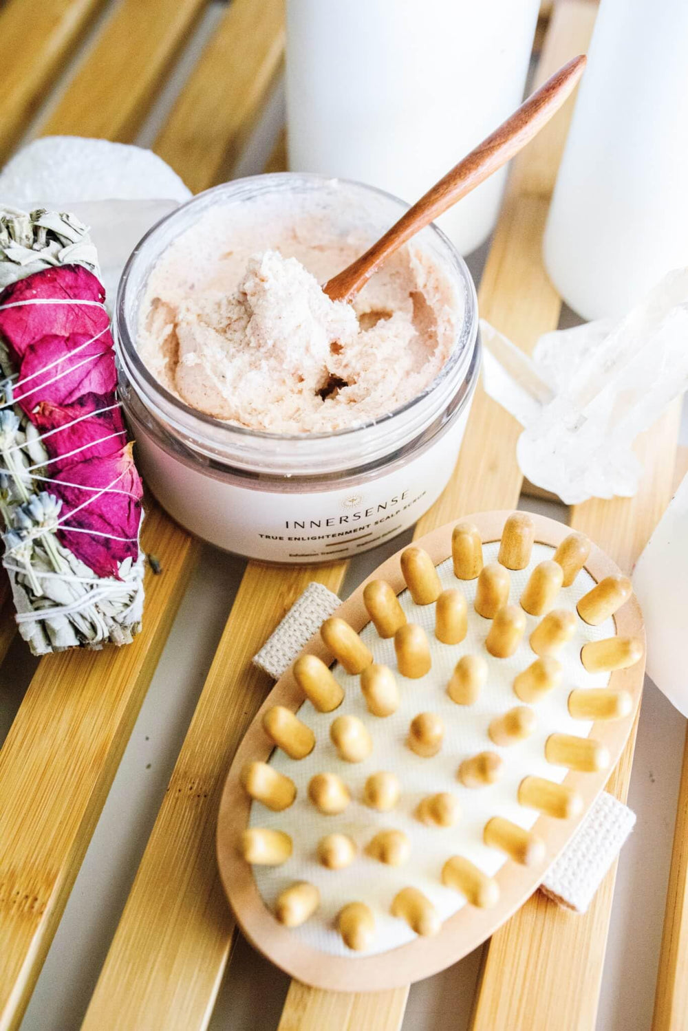 Innersense Celery Seed and Peppermint Oil blend highlighting circulation