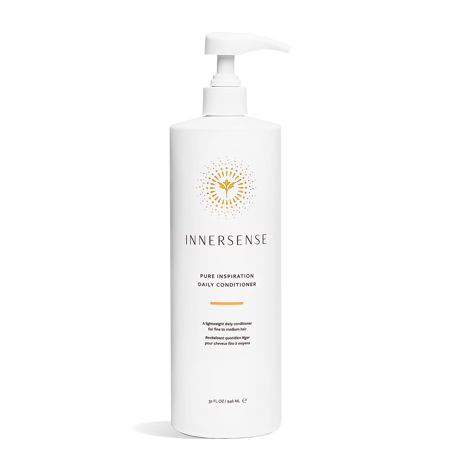 INNERSENSE Daily Conditioner bottle showing lightweight moisture for all hair types