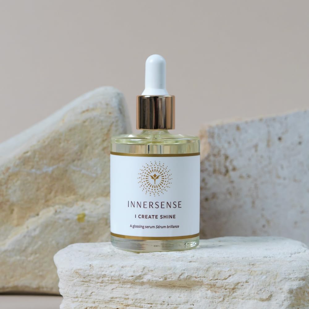 INNERSENSE Clean beauty packaging emphasizes paraben-free, sulfate-free formula