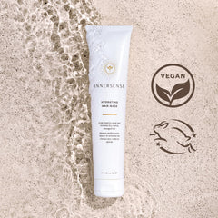 INNERSENSE hair mask application damp hair - easy weekly treatment