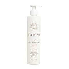 INNERSENSE Hair Renew Soothing Conditioner's bottle showing non-toxic conditioning for glossy, nourished hair