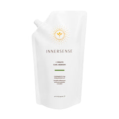 INNERSENSE I Create Curl Memory Gel refill bottle front view highlights flexible hold