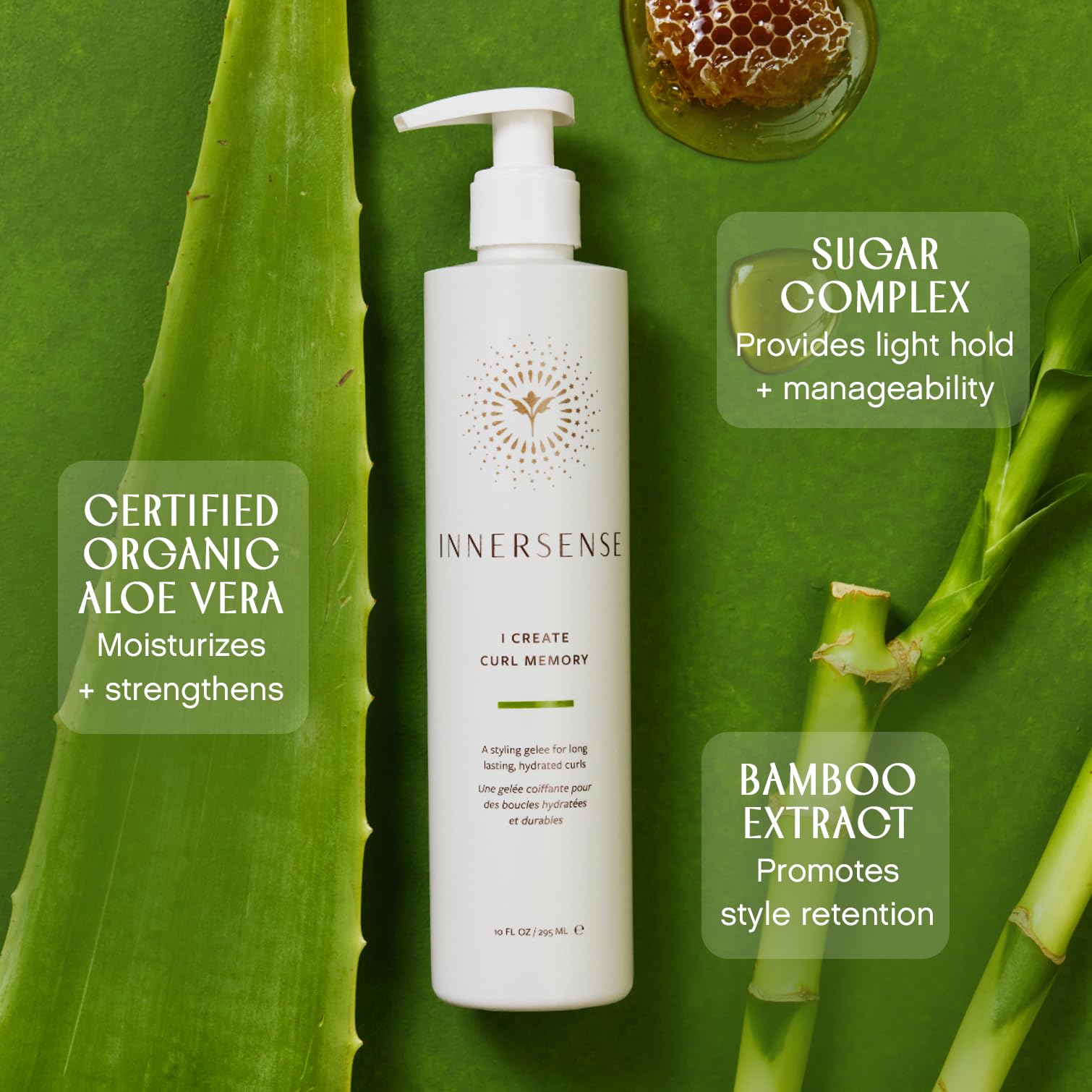 INNERSENSE I Create Curl Memory Gel sustainable packaging eco-friendly choice