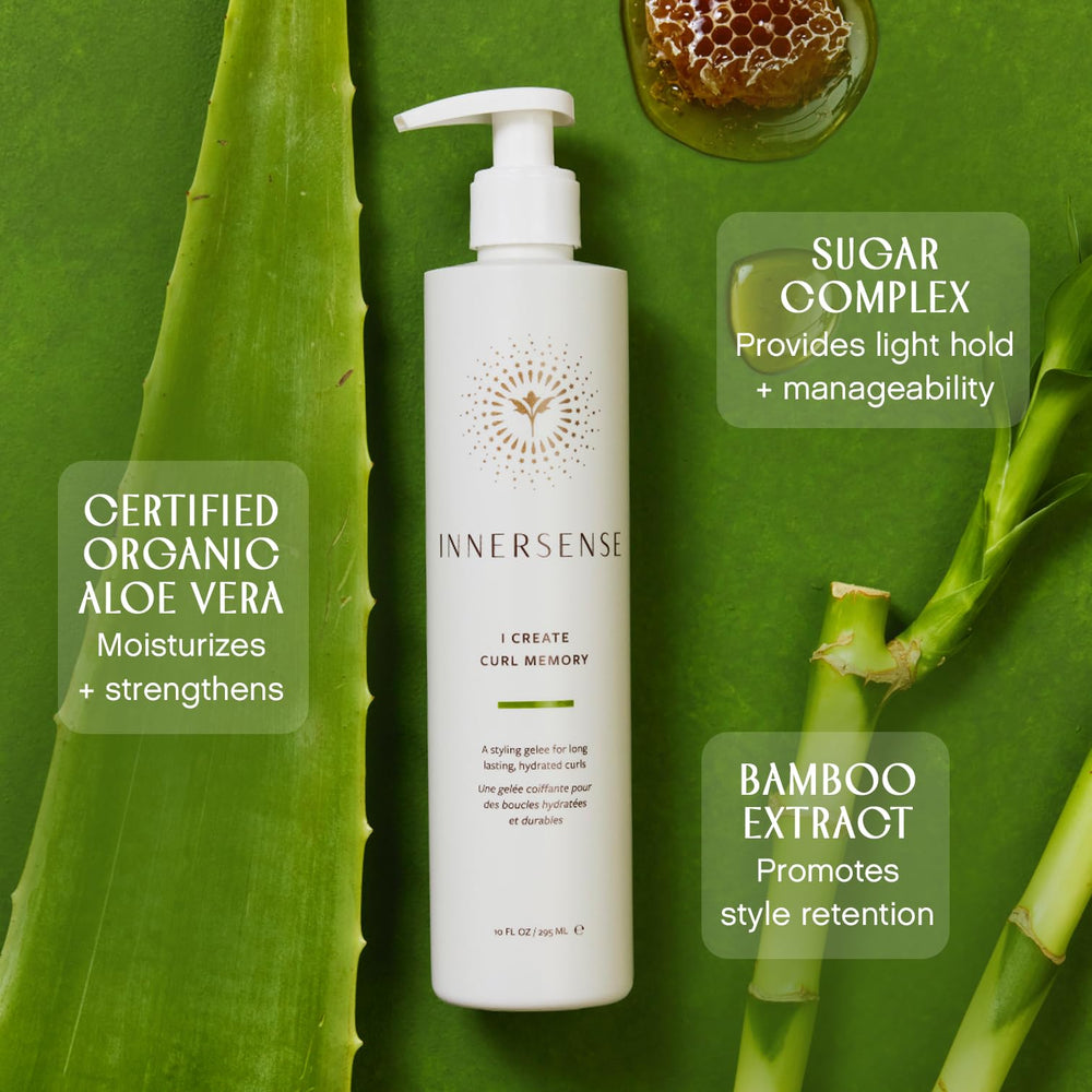 INNERSENSE I Create Curl Memory Gel sustainable packaging eco-friendly choice