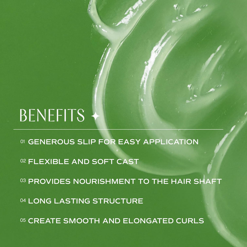 INNERSENSE I Create Curl Memory Gel two-pack closeup highlights flexible hold for defined curls.
