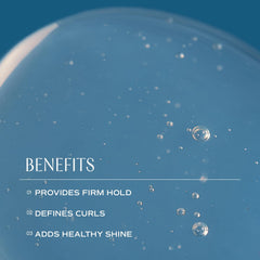 INNERSENSE I Create Hold Styling Gel hair-definition close-up highlights defined curls.