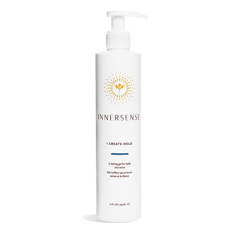 INNERSENSE I Create Hold Gel packaging shows clean, plant-based formula for all-day hold.