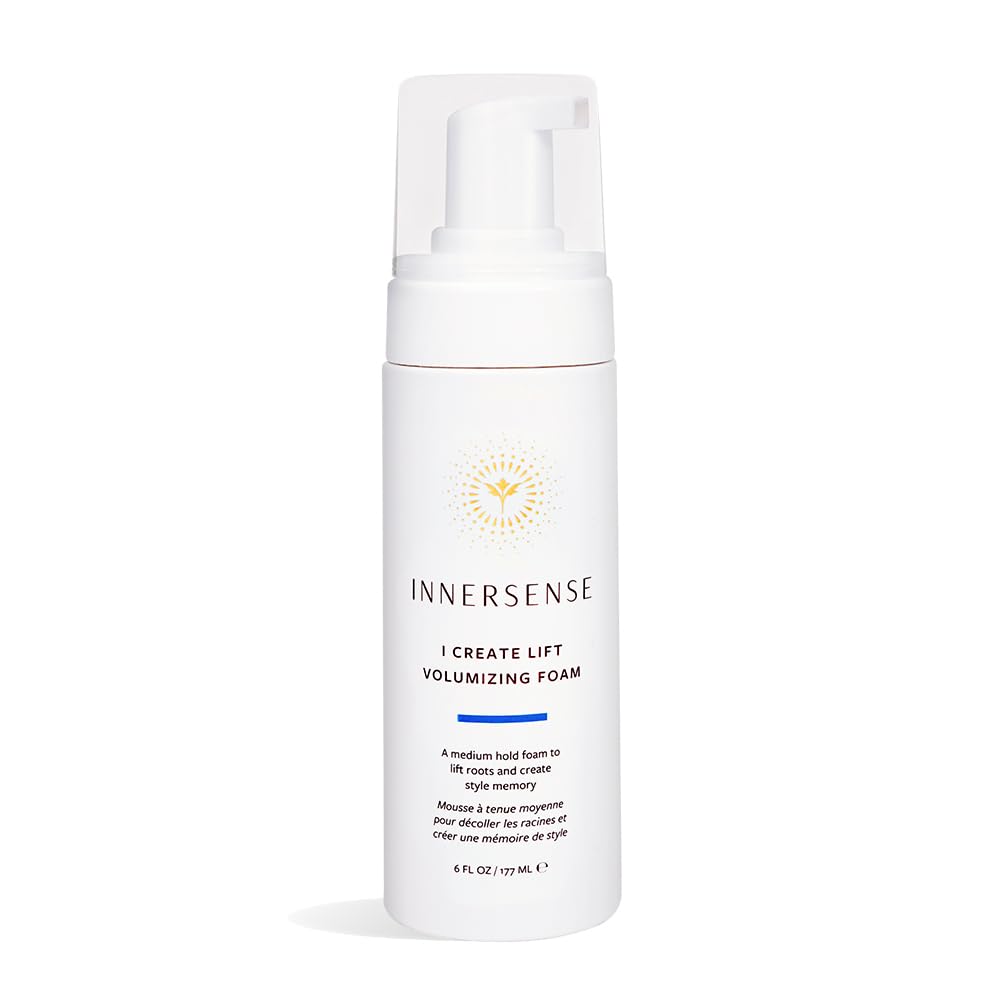 INNERSENSE I Create Lift foam bottle boosts root lift and natural texture