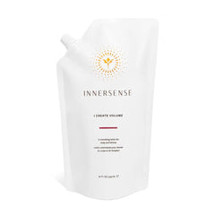INNERSENSE I Create Volume bottle pour showing easy, medium-hold volumizing action