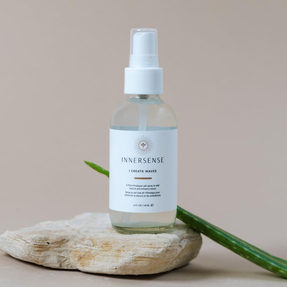 INNERSENSE I Create Waves Pink Himalayan Salt Spray cruelty-free clean haircare