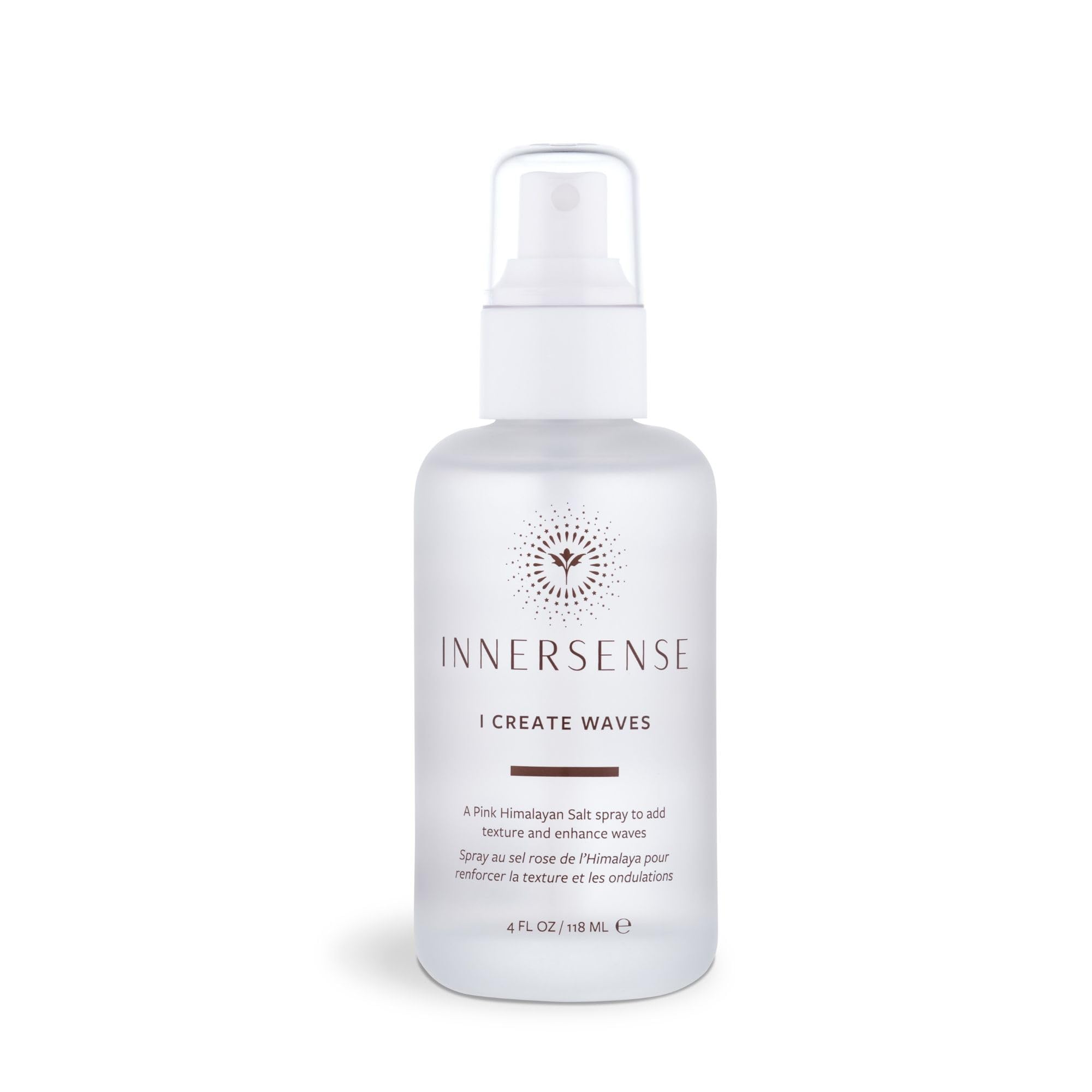 INNERSENSE I Create Waves Pink Himalayan Salt Spray textures hair for beachy waves