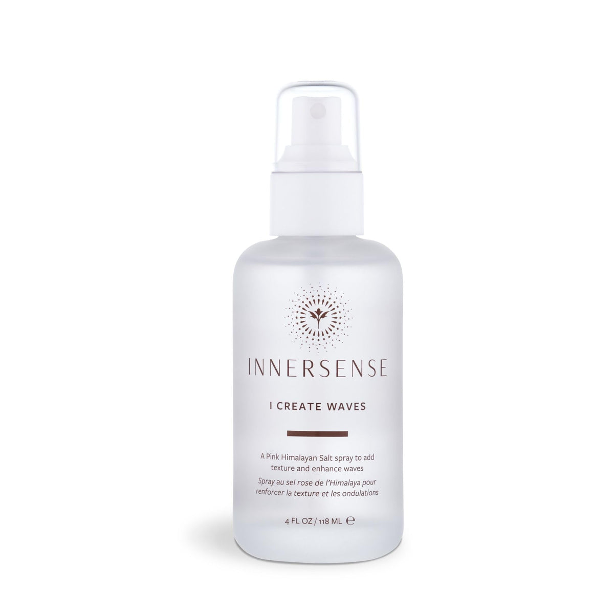 INNERSENSE I Create Waves Pink Himalayan Salt Spray textures hair for beachy waves