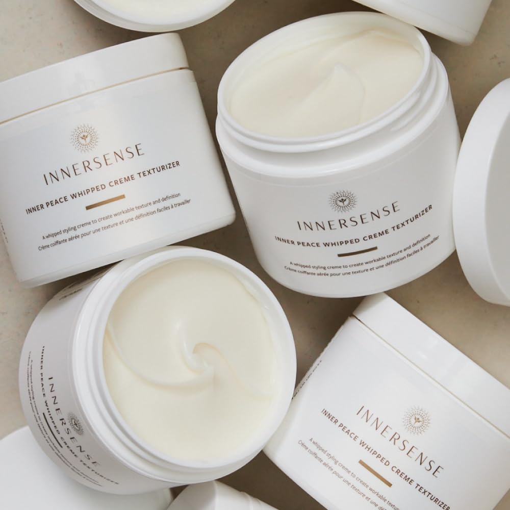 INNERSENSE Natural Inner Peace Texturizer in hands for easy, flexible hold.