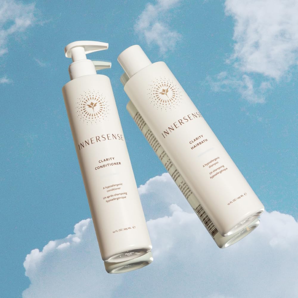 INNERSENSE Natural Clarity Hairbath closeup reveals clean, plant-derived ingredients.