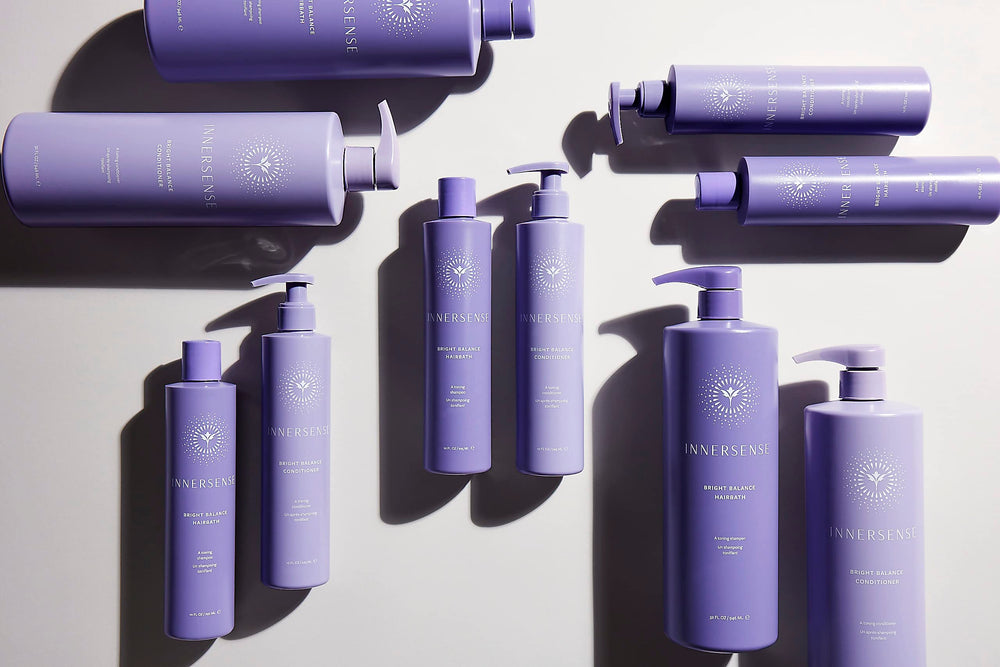 INNERSENSE natural oils swirl visual suggests color protection from elements and daily moisture.