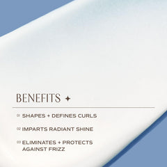INNERSENSE curl-control cream application demonstrates manageability and frizz reduction for defined waves.