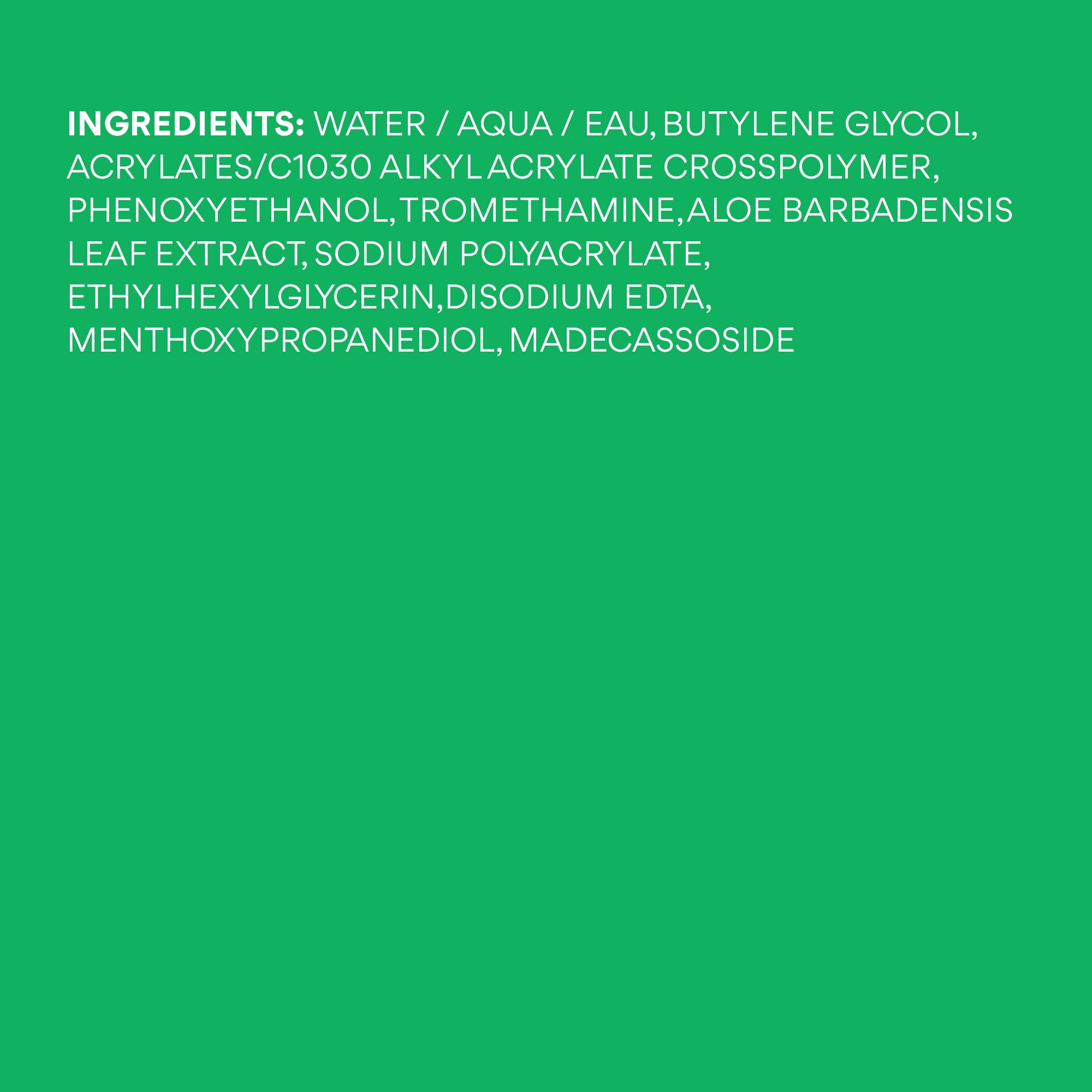 Innisfree Aloe Vitalizing Gel suits all skin types, including oily, dry, and combination.