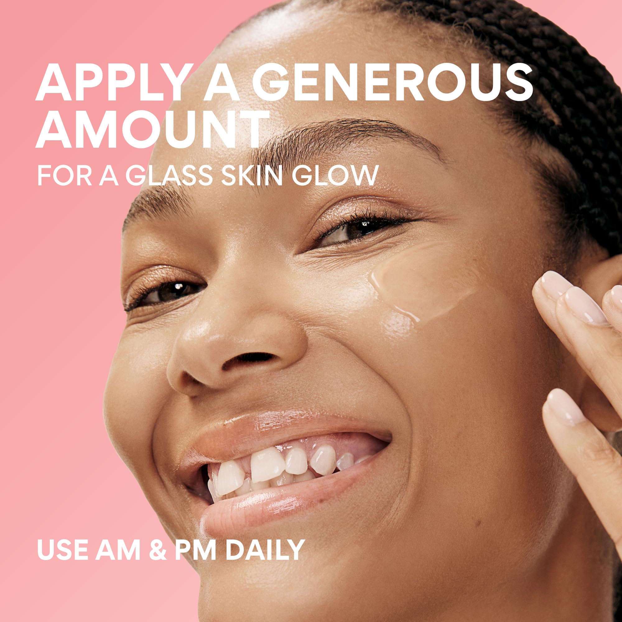 Innisfree Glow Jelly Cream on skin delivers a luminous, glass-skin look