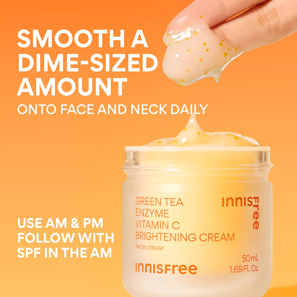 Innisfree clinical results snapshot shows brighter skin in seven days.