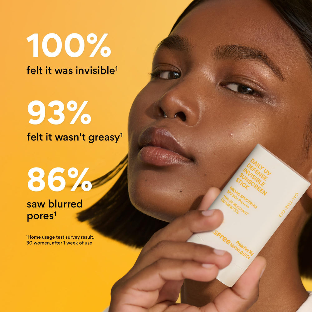 Innisfree Daily UV Defense Sunscreen Stick is water-resistant for light activity and sweating.