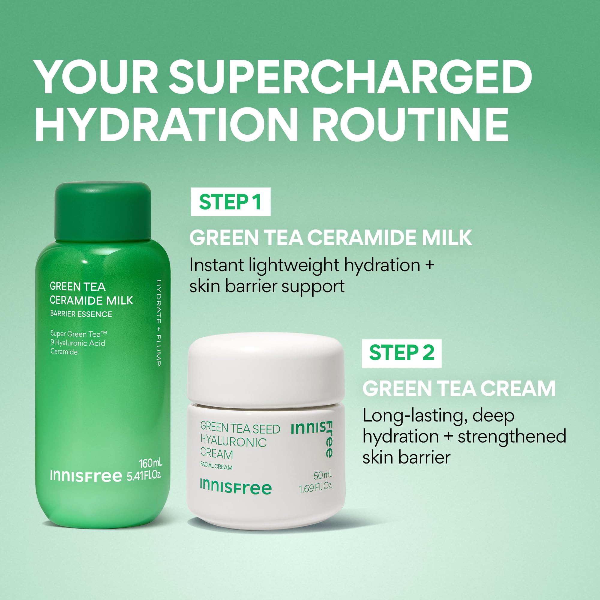 Compact pouch from the innisfree set for portable hydration