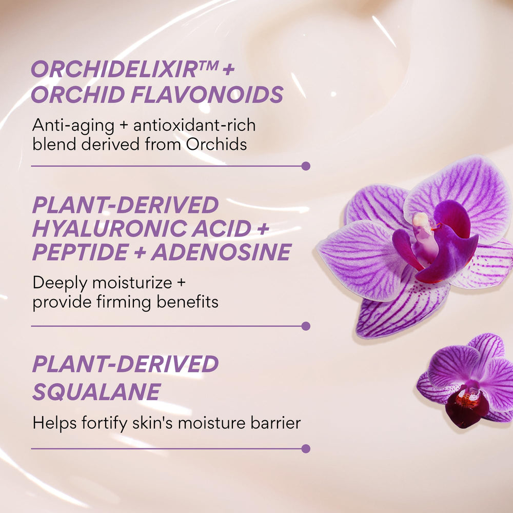 Innisfree Orchid Youth-Enriched Cream ingredients reveal orchid complex benefits.
