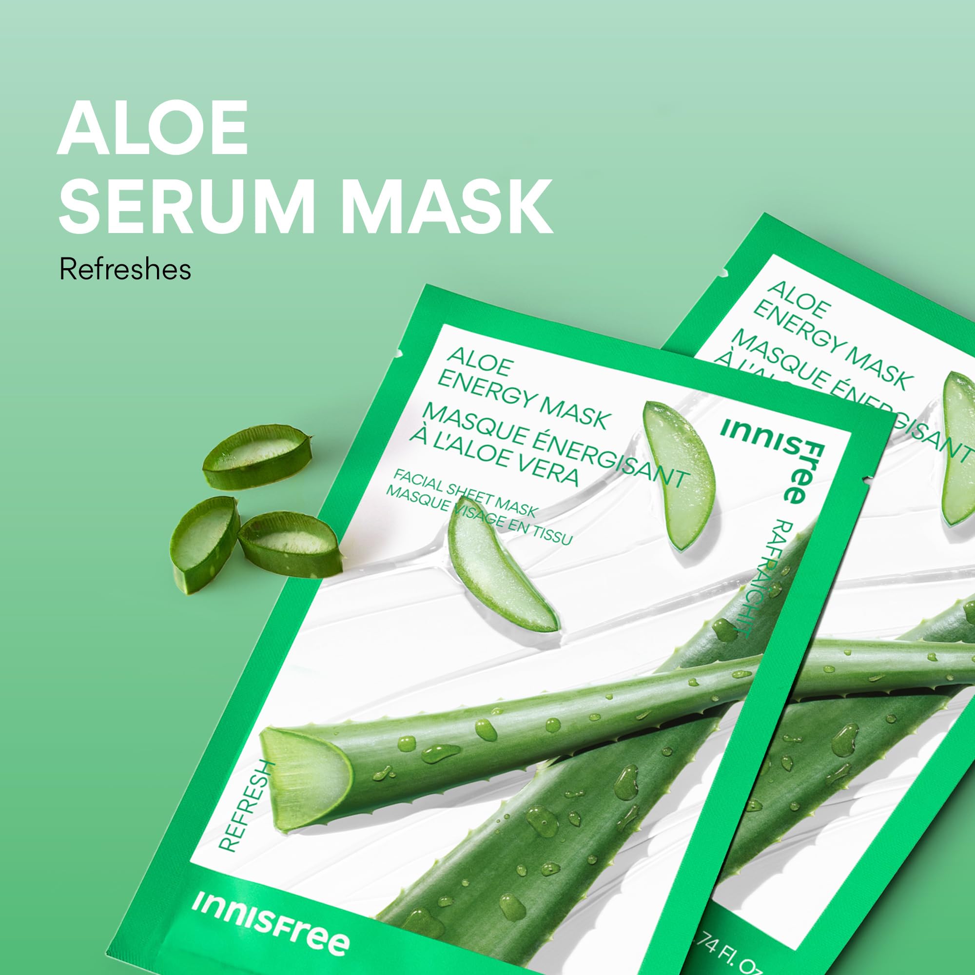 Innisfree Pomegranate Energy Mask integrates into daily skincare for a quick hydration boost.