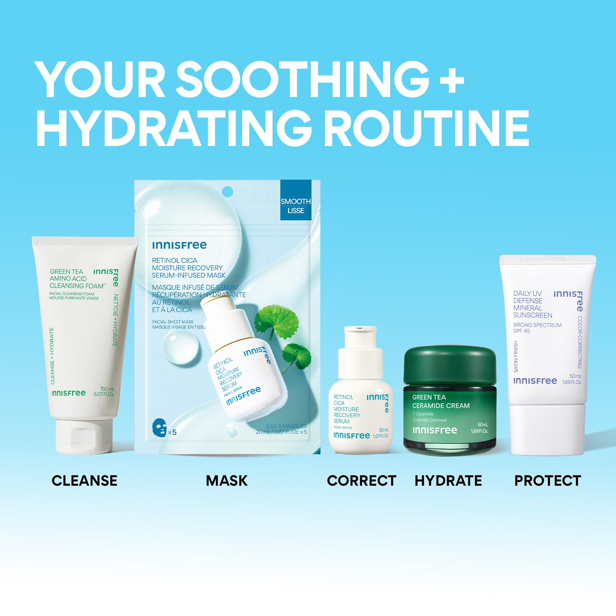 After-use glow and calm complexion from routine application.