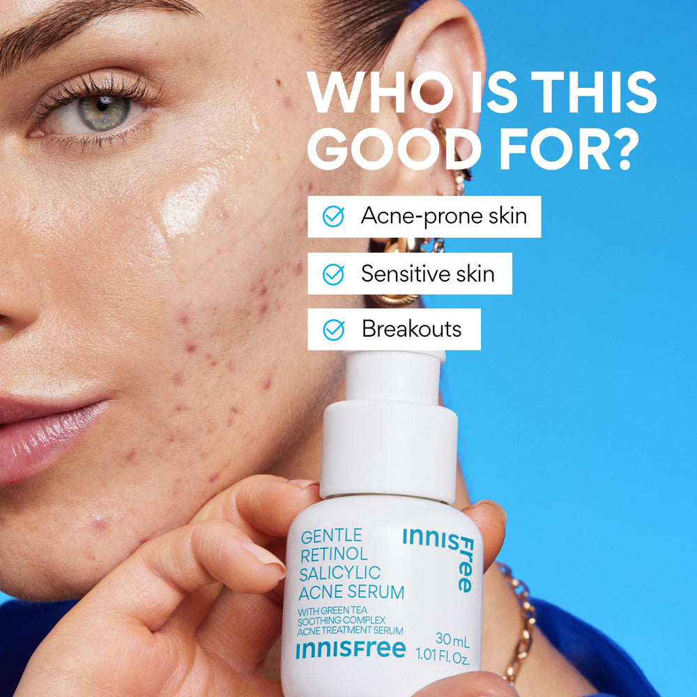 Innisfree sensitive skin friendly packaging invites daily, gentle use.
