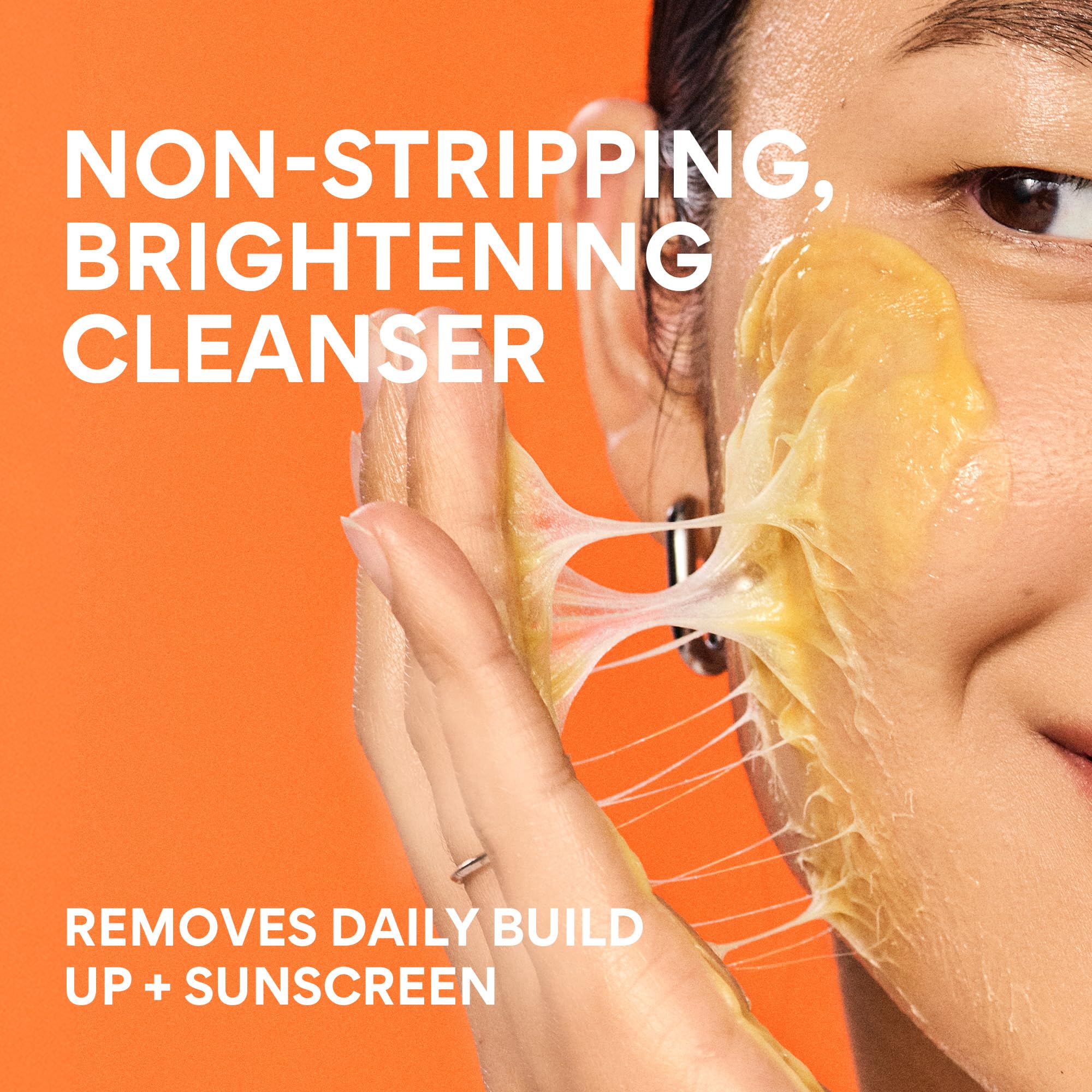 Innisfree Vitamin C Mask-To-Foam after-sunscreen use feels clean