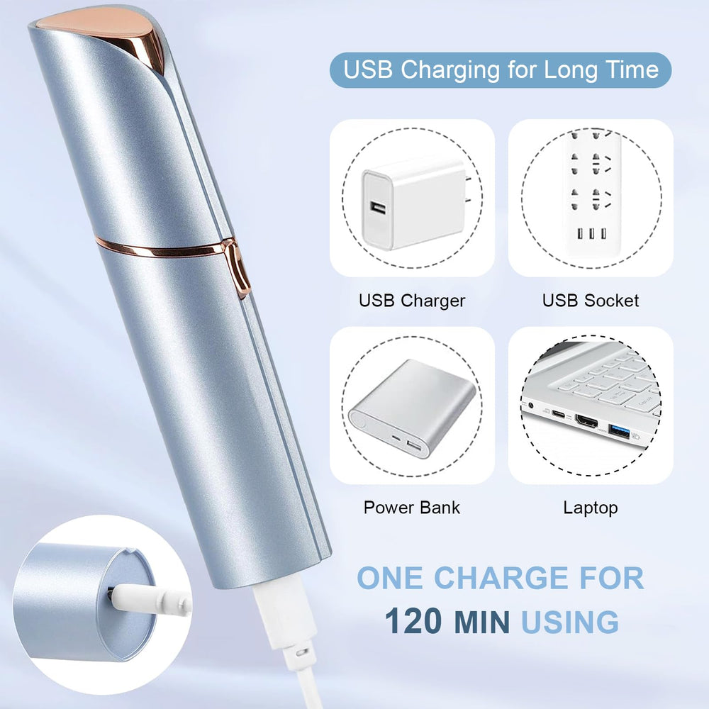 Innobeaut chin and cheeks trimming glide for smooth, irritation-free use.