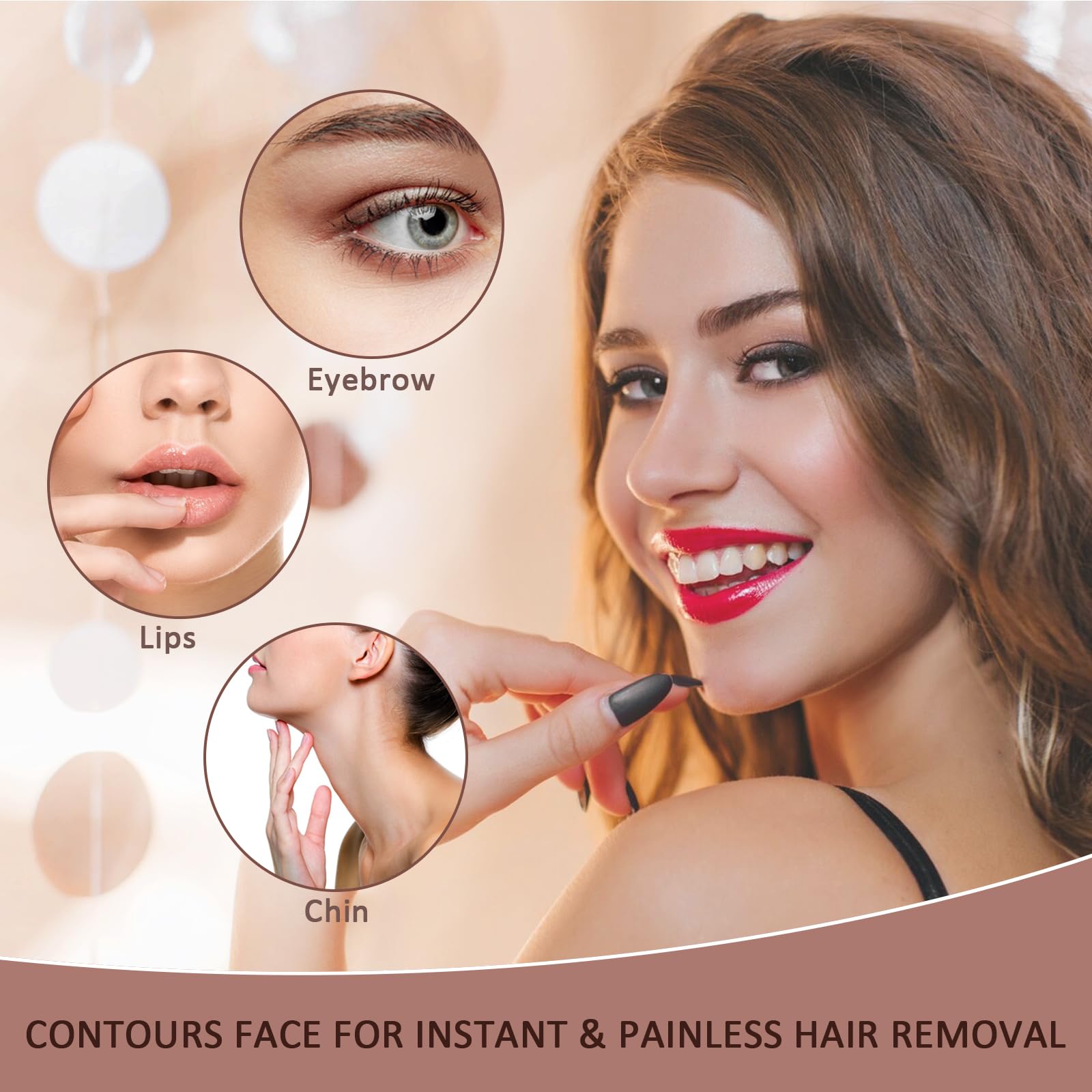innobeaut facial hair remover USB rechargeable convenience for travel