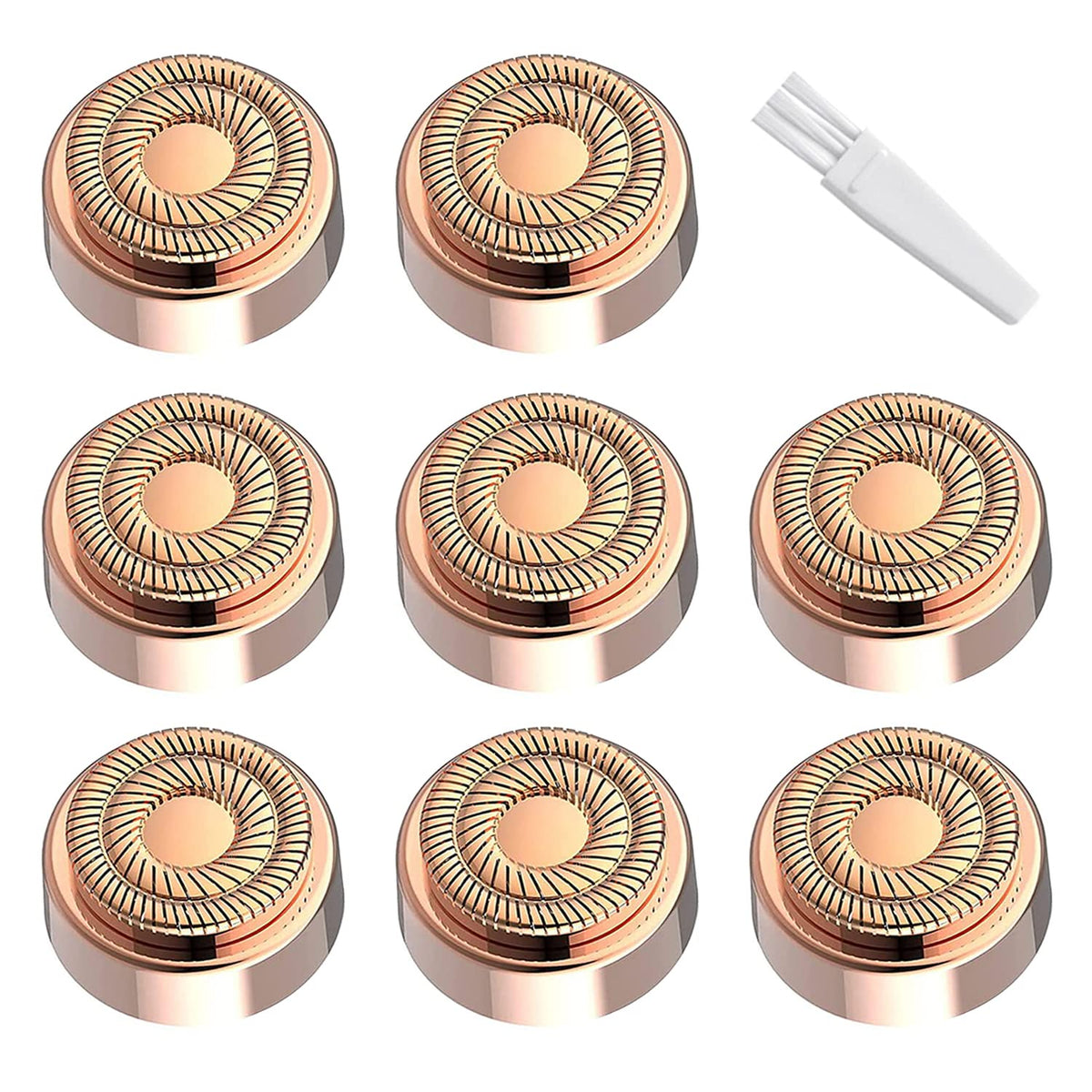 Innobeaut flawless refill 8pcs pack for convenient at-home grooming.