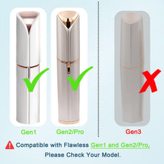 innobeaut Gen 2 double halo design close-up highlights skin-friendly precision