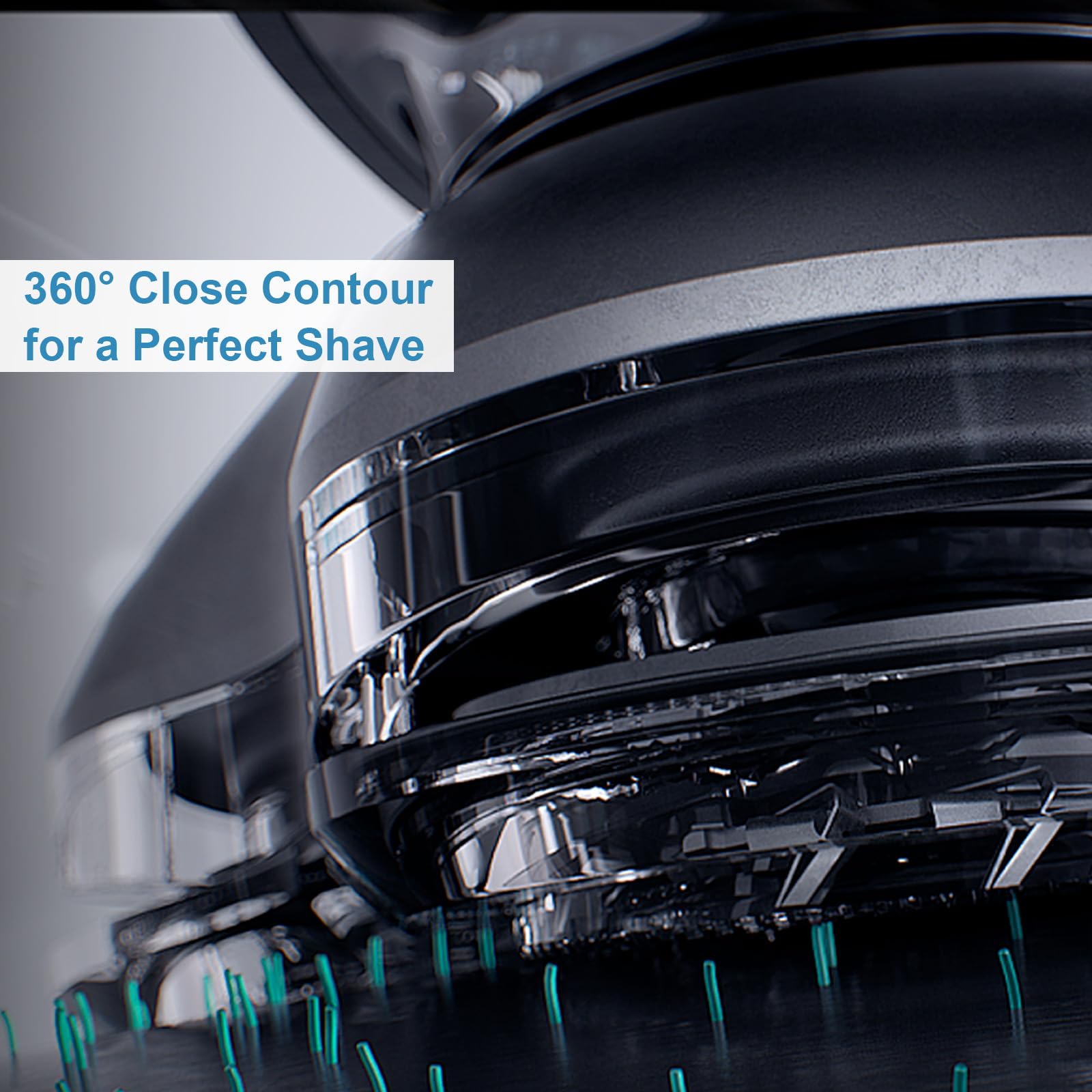 innobeaut SH50 head design close-up shows rounded surface for smooth glide
