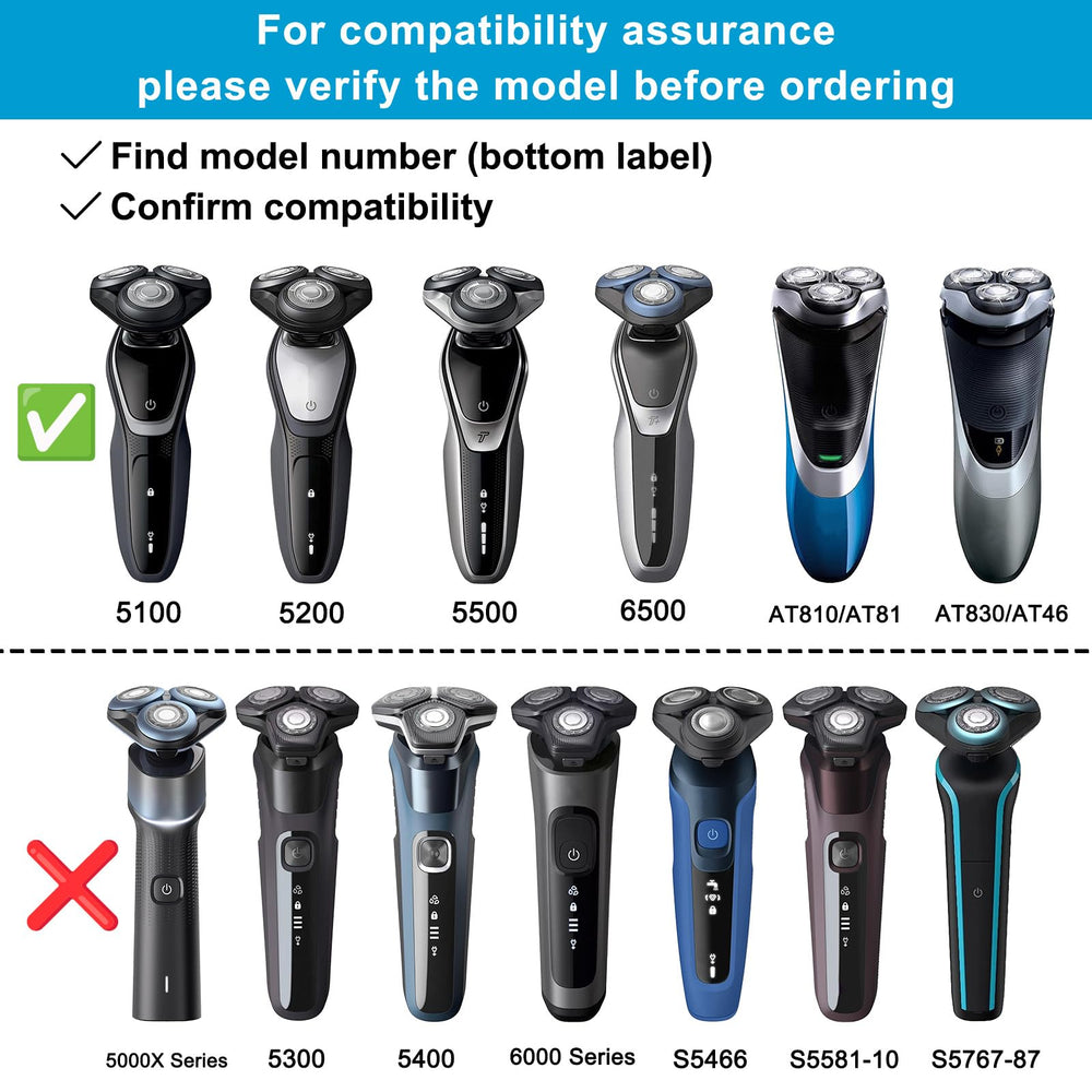 innobeaut SH50 head packaging showing 3-pack contents for easy replacement
