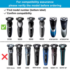 innobeaut SH50 head packaging showing 3-pack contents for easy replacement