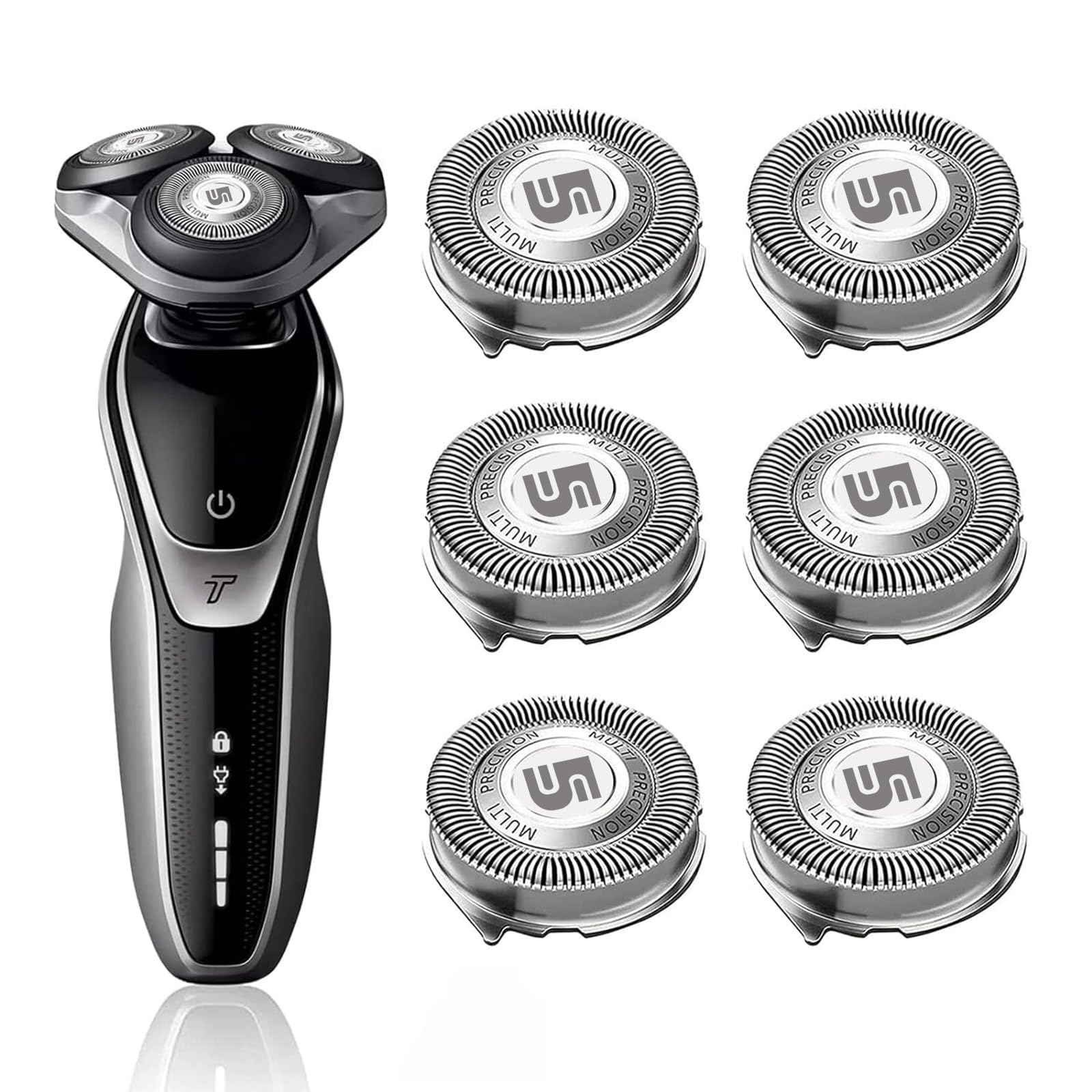 innobeaut SH50 compatibility with Philips Norelco 5000 series heads for smooth shaves