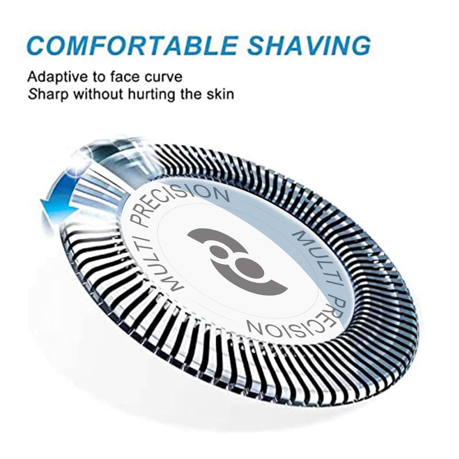 Innobeaut HQ8 features Super Lifts and Cuts for comfortable closeness.