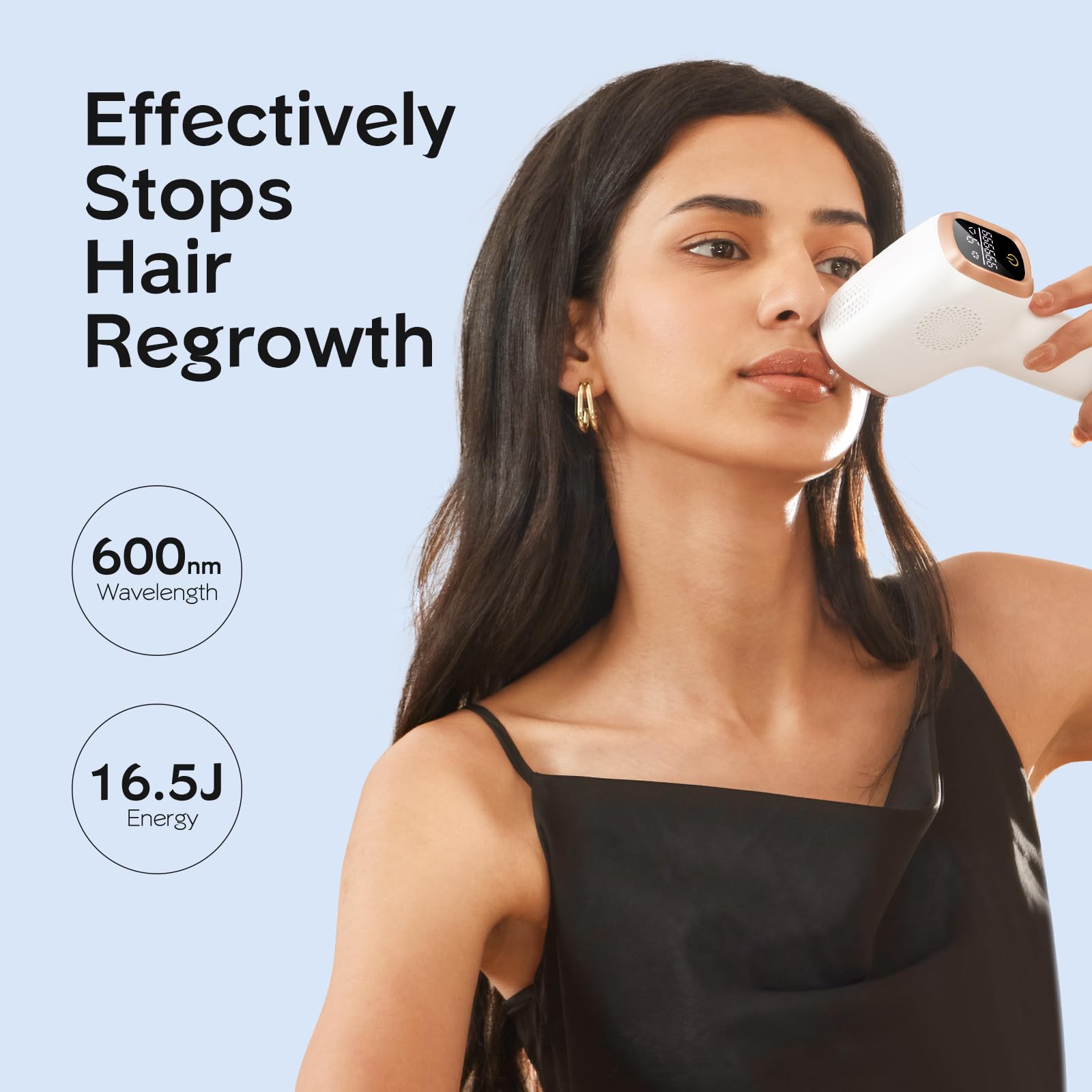 INNZA IPL 9 intensity levels for customized comfort