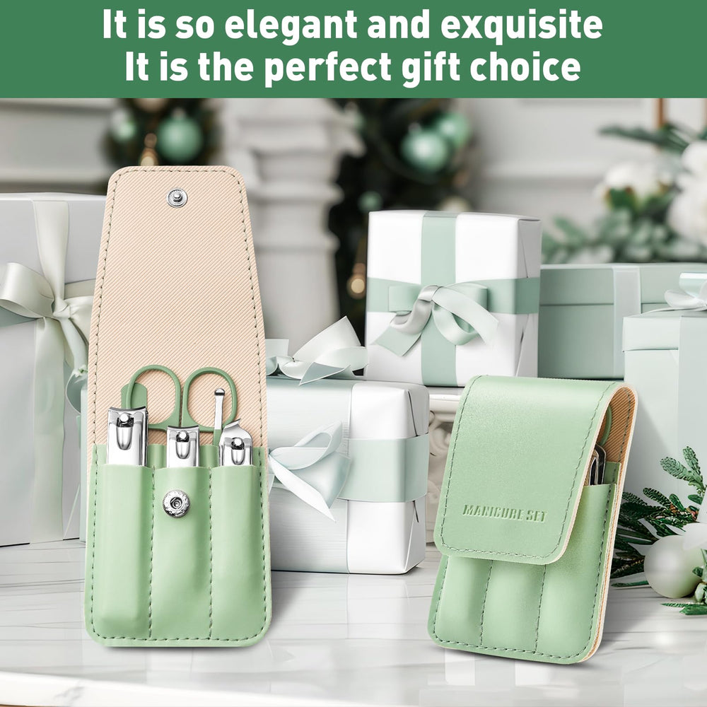 Insaizom elegant nail care kit displays a chic, portable look.