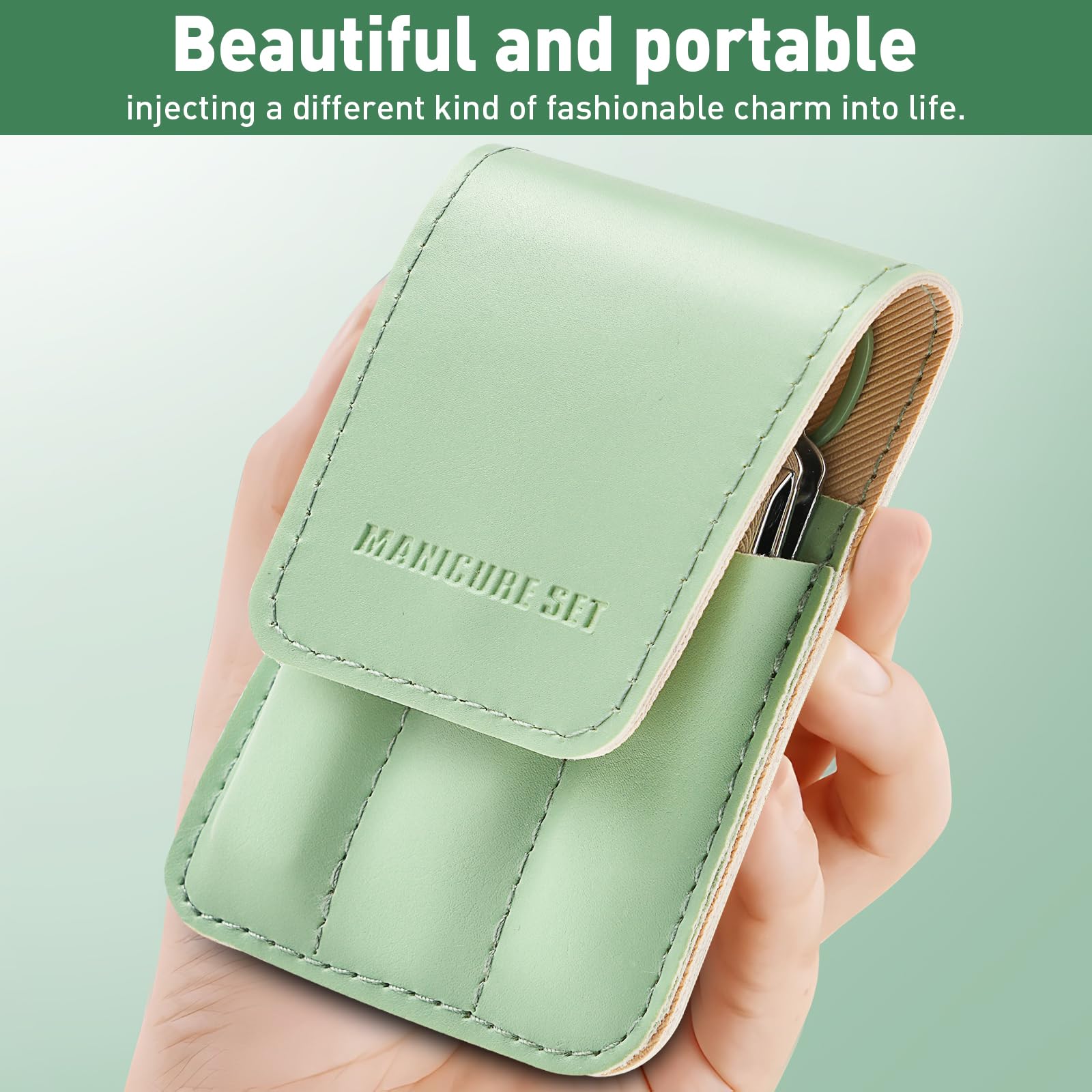 Insaizom travel-friendly design fits purses and bags for on-the-go use.